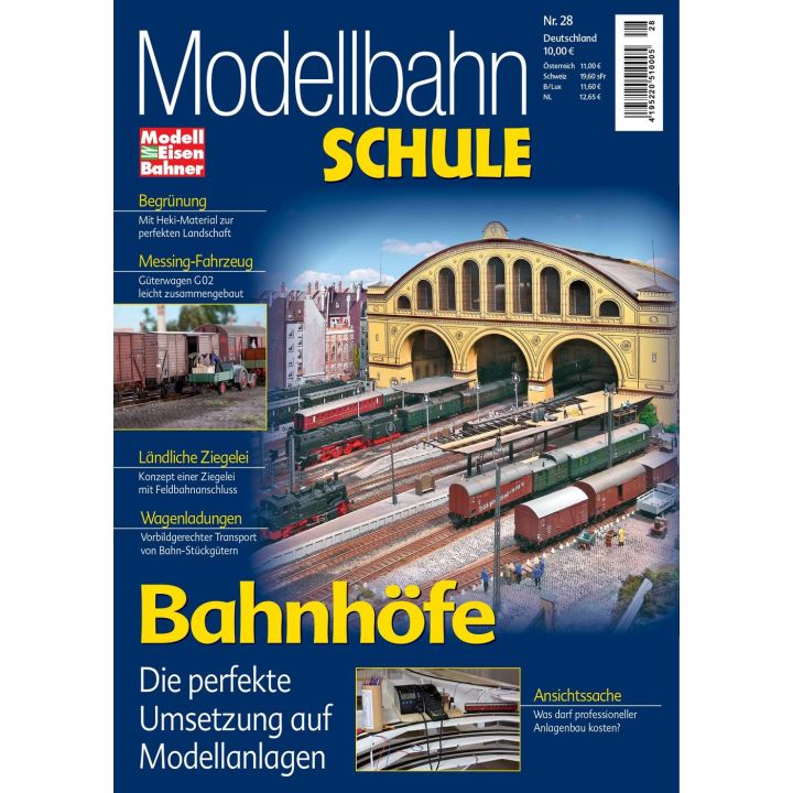 Modellbahn Schule 28 - Bahnhöfe - digital