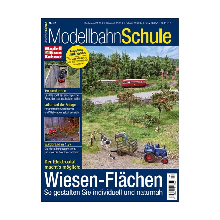 Modellbahn Schule 44 - Wiesen-Flächen - digital