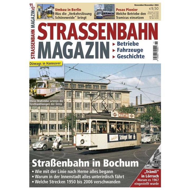 Straßenbahn Magazin zum Verschenken