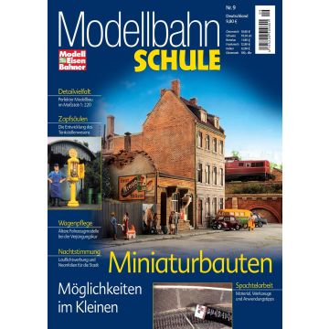 Modellbahnschule 9 - Miniaturbauten - digital