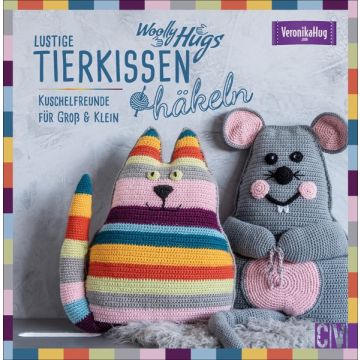 Woolly Hugs Lustige Tierkissen häkeln