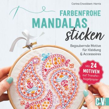 Farbenfrohe Mandalas sticken